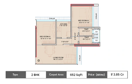 2BHK